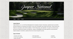 Desktop Screenshot of jaspernational.com